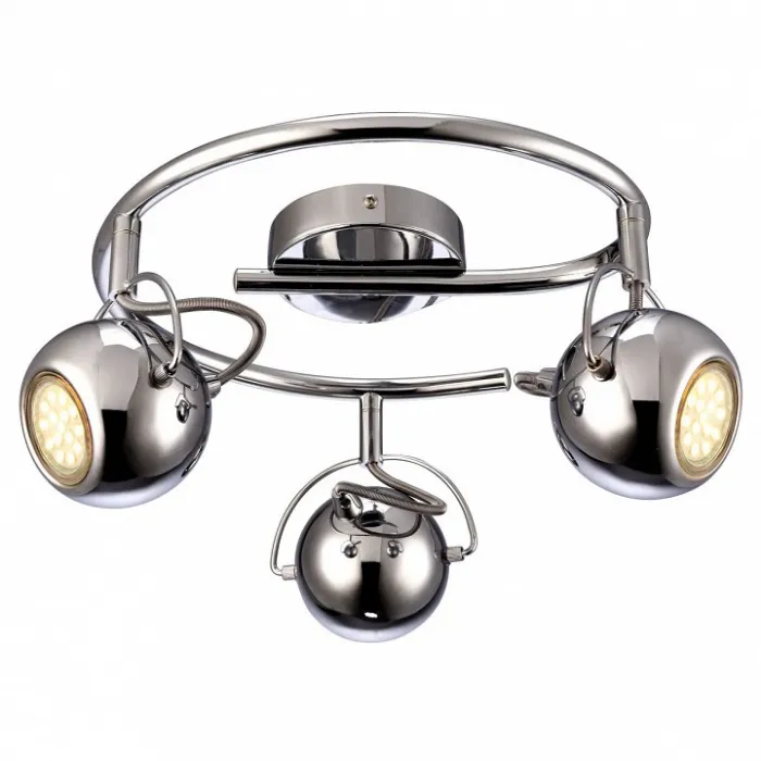 Спот Arte Lamp Spia A9128PL-3CC Цвет арматуры хром Цвет плафонов хром от ImperiumLoft