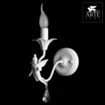 Бра Arte Lamp Angelina A5349AP-1WH Цвет арматуры белый Цвет плафонов прозрачный