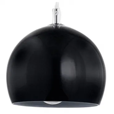 Подвесной светильник Alfa Waterfall Black 21021 цвет арматуры хром цвет плафонов черный от ImperiumLoft