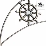 Потолочная люстра Arte Lamp Sailor A4524PL-3AB Цвет арматуры бронза Цвет плафонов прозрачный от ImperiumLoft