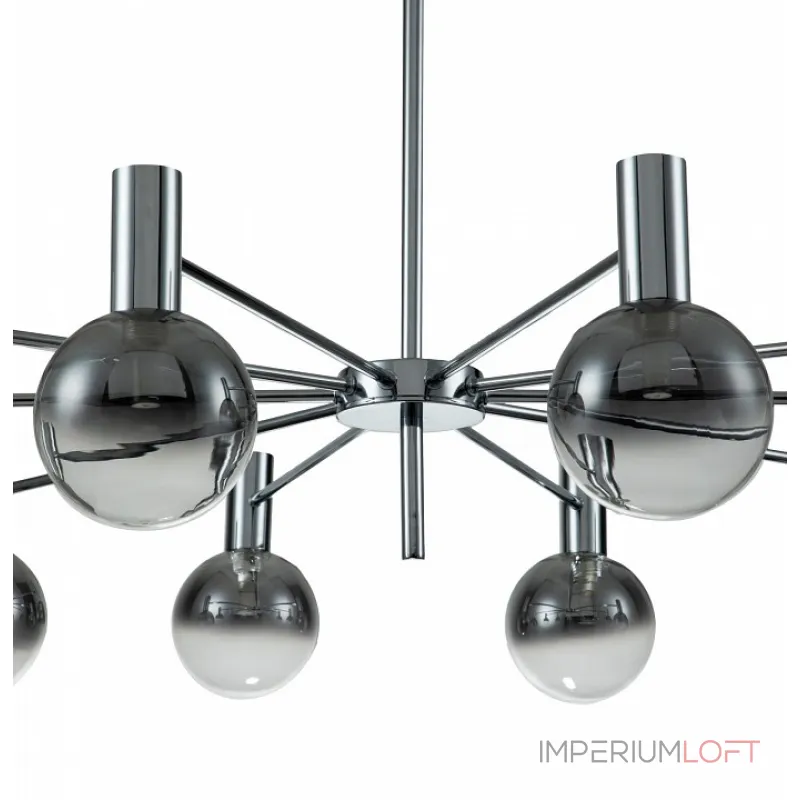 Люстра на штанге Indigo Collana 13015/10R Chrome