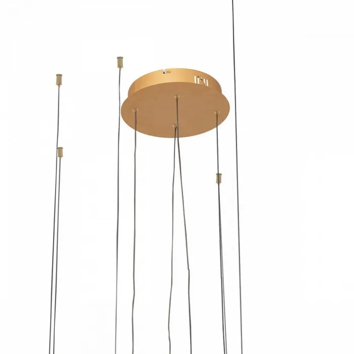 Подвесной светильник Loft it Ring 10017/4S Цвет арматуры золото Цвет плафонов золото от ImperiumLoft