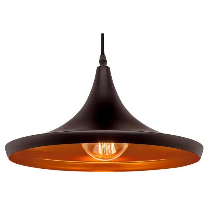 Подвесной светильник Loft it 1843 LOFT1843/B Цвет арматуры черный Цвет плафонов золото от ImperiumLoft