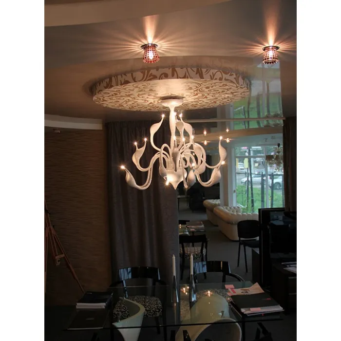 Люстра на штанге Lightstar Cigno Collo 751186 Цвет арматуры белый от ImperiumLoft