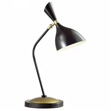 Настольная лампа декоративная Odeon Light Rasto 4665/1T Цвет арматуры черный Цвет плафонов черный