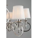 Подвесная люстра Aployt Reni APL.717.03.08 Цвет арматуры хром Цвет плафонов белый от ImperiumLoft