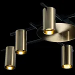 Потолочная люстра Loft it Tribes 8120C-6 Цвет арматуры золото Цвет плафонов золото от ImperiumLoft