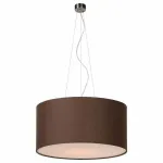Подвесной светильник TopDecor Crocus Glade Crocus Glade S3 01 05g Цвет плафонов коричневый Цвет арматуры никель от ImperiumLoft
