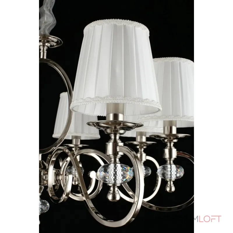 Подвесная люстра Aployt Reni APL.717.03.08 Цвет арматуры хром Цвет плафонов белый от ImperiumLoft Подвесная люстра Aployt Reni APL.717.03.08 Цвет арматуры хром Цвет плафонов белый от ImperiumLoft