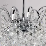 Люстра на штанге MW-Light Жемчуг 232017608 Цвет арматуры хром Цвет плафонов прозрачный от ImperiumLoft