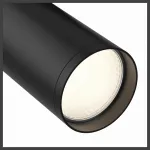 Светильник на штанге Maytoni Track lamps TR020-1-GU10-B Цвет арматуры черный Цвет плафонов черный от ImperiumLoft