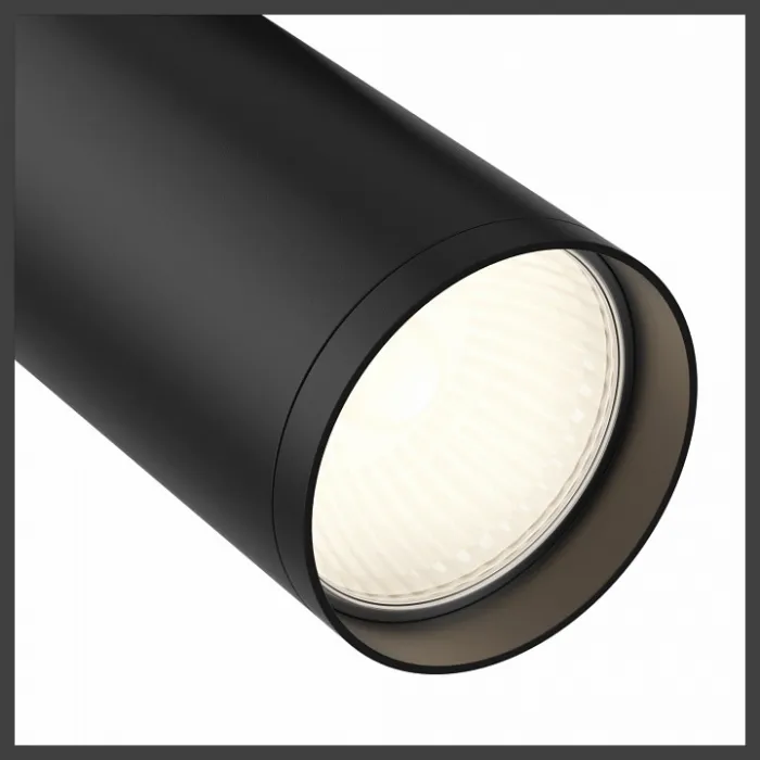 Светильник на штанге Maytoni Track lamps TR020-1-GU10-B Цвет арматуры черный Цвет плафонов черный от ImperiumLoft