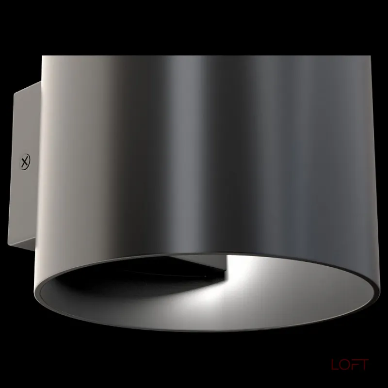 Бра Maytoni Rond C066WL-01B Цвет арматуры черный Цвет плафонов черный