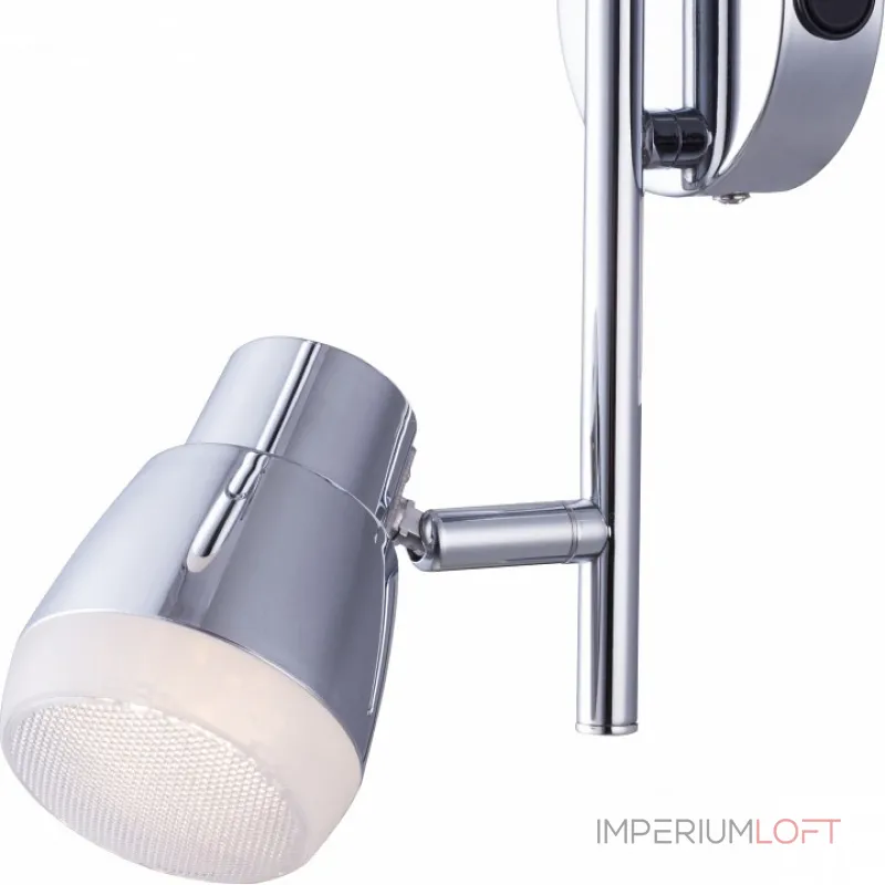 Спот Arte Lamp Cuffia A5621AP-2CC Цвет арматуры хром Цвет плафонов хром от ImperiumLoft