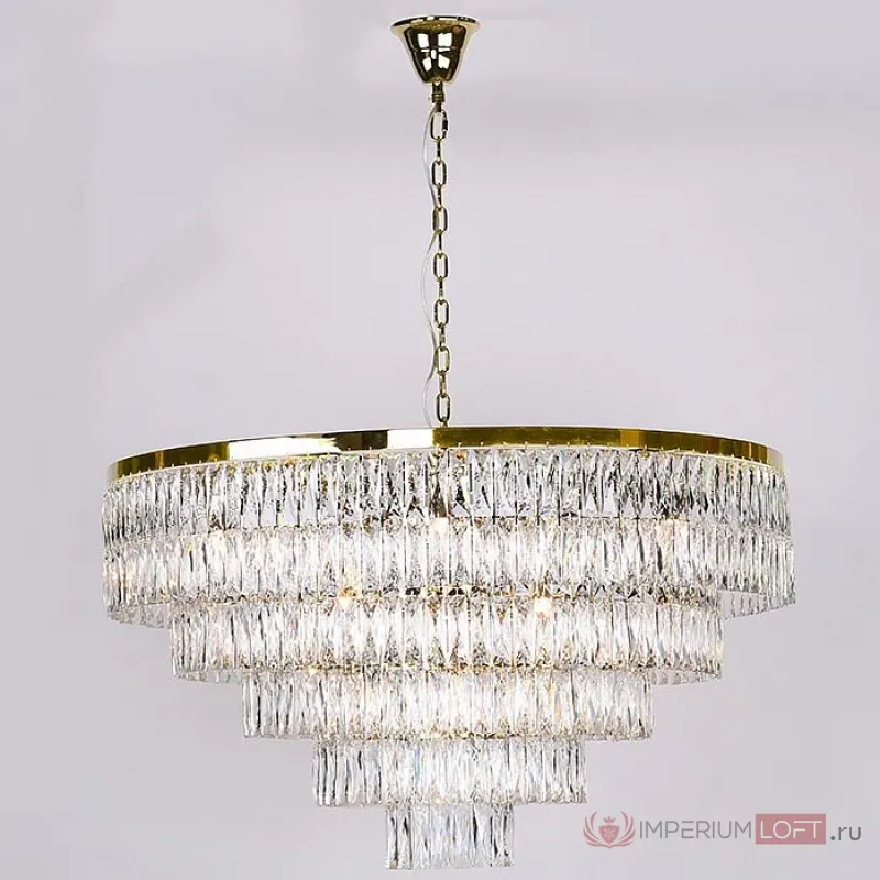 Подвесной светильник Newport 10120 10129+37/C gold Цвет арматуры золото Цвет плафонов прозрачный от ImperiumLoft