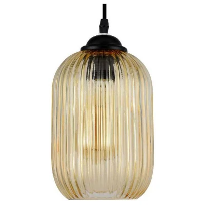 Подвесной светильник Stilfort Eraclio 2054/03/01P Цвет плафонов янтарный Цвет арматуры черный