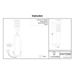 Наземный низкий светильник Maytoni Bronx O576FL-01B Цвет арматуры черный Цвет плафонов прозрачный от ImperiumLoft