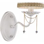 Бра Arte Lamp Sierra A3071AP-1WG Цвет арматуры золото Цвет плафонов белый
