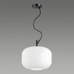 Подвесной светильник Odeon Light Roofi 4754/1 Цвет плафонов белый Цвет арматуры черный от ImperiumLoft