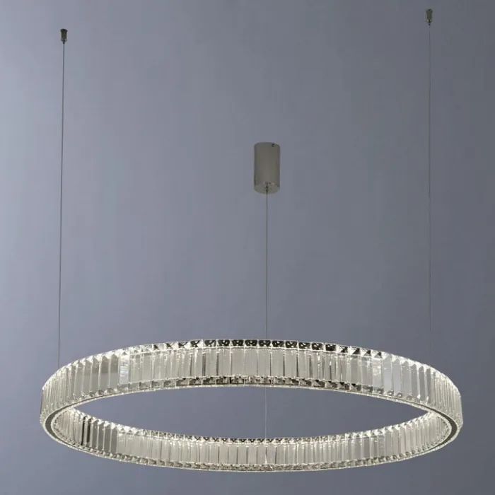 Подвесной светильник Divinare Renata 1135/02 SP-48 Цвет плафонов прозрачный Цвет арматуры хром от ImperiumLoft