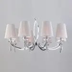 Подвесная люстра Eurosvet Valery 60079/8 хром от ImperiumLoft