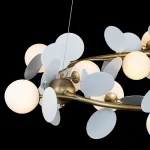 Подвесная люстра Loft it Matisse 10008/1050 white Цвет арматуры золото Цвет плафонов белый от ImperiumLoft