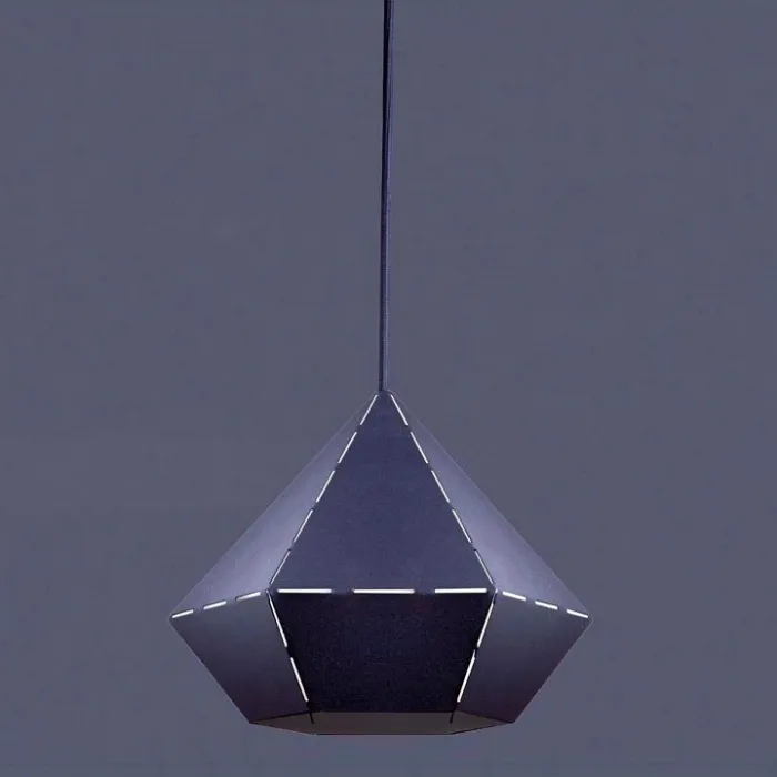 Подвесной светильник Nowodvorski Diamond Black 6344 Цвет арматуры черный Цвет плафонов черный от ImperiumLoft