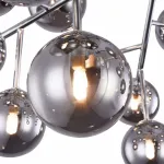 Потолочная люстра Maytoni Dallas MOD545PL-20CH Цвет арматуры хром Цвет плафонов серый от ImperiumLoft
