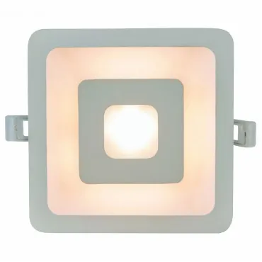 Встраиваемый светильник Arte Lamp Canopo A7245PL-2WH Цвет арматуры белый Цвет плафонов белый