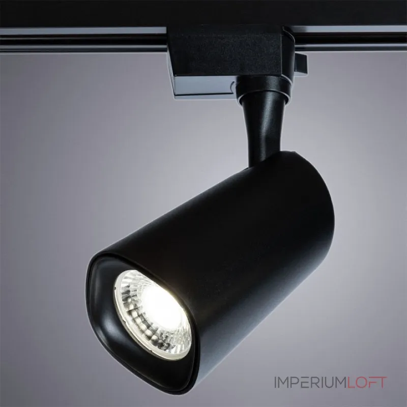 Светильник на штанге Arte Lamp Barut A4563PL-1BK Цвет плафонов черный Цвет арматуры черный