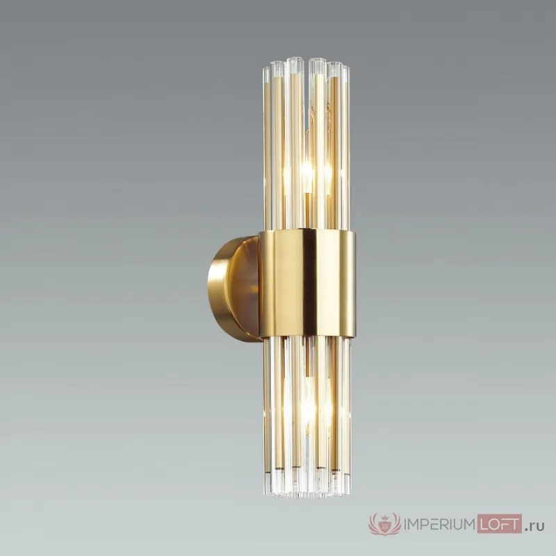 Бра Odeon Light Viketa 4786/2W Цвет плафонов прозрачный Цвет арматуры золото от ImperiumLoft