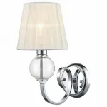 Бра Vele Luce Percy VL1971W01 Цвет арматуры хром Цвет плафонов белый