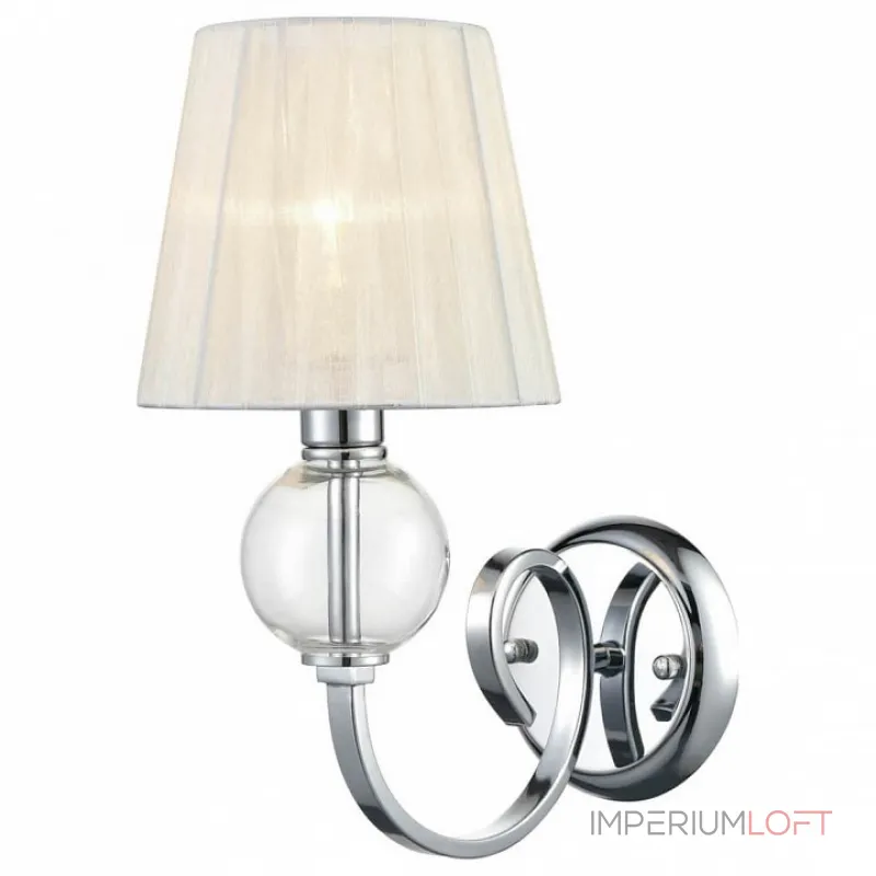 Бра Vele Luce Percy VL1971W01 Цвет арматуры хром Цвет плафонов белый Бра Vele Luce Percy VL1971W01 Цвет арматуры хром Цвет плафонов белый