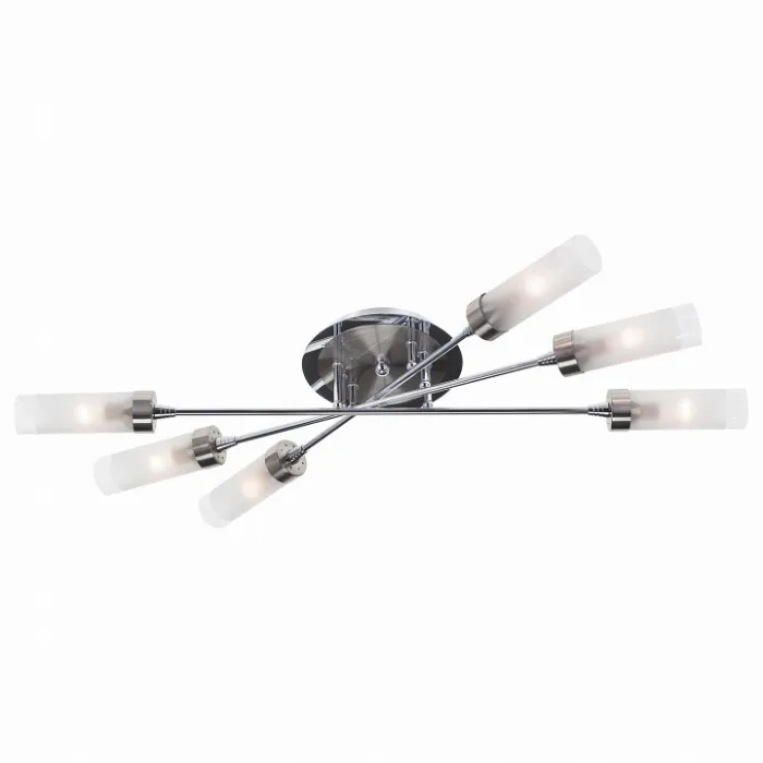 Люстра на штанге Citilux Хеликс CL109161 Цвет арматуры хром Цвет плафонов прозрачный от ImperiumLoft