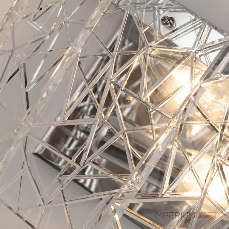Накладной светильник Arte Lamp Galatea A1222AP-2CC Цвет плафонов прозрачный Цвет арматуры хром Накладной светильник Arte Lamp Galatea A1222AP-2CC Цвет плафонов прозрачный Цвет арматуры хром