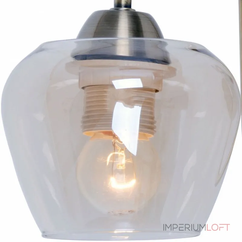 Бра TopLight Sybilla TL1157-1W Цвет арматуры бронза Цвет плафонов прозрачный