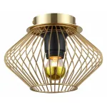 Накладной светильник Lussole Brooks LSP-8248 Цвет плафонов золото Цвет арматуры золото