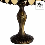 Настольная лампа декоративная Arte Lamp Perla A3163LT-1BG Цвет арматуры медь Цвет плафонов янтарный от ImperiumLoft