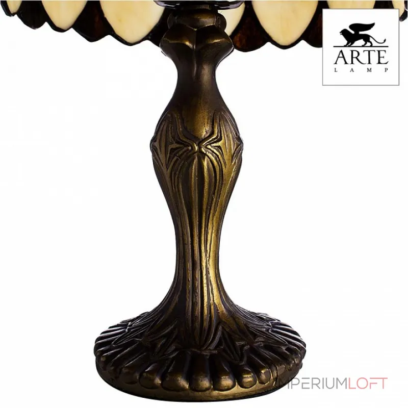 Настольная лампа декоративная Arte Lamp Perla A3163LT-1BG Цвет арматуры медь Цвет плафонов янтарный от ImperiumLoft Настольная лампа декоративная Arte Lamp Perla A3163LT-1BG Цвет арматуры медь Цвет плафонов янтарный от ImperiumLoft