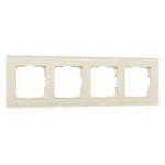 Рамка на 4 поста Werkel Favorit молочный W0041141
