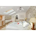 Люстра на штанге DeMarkt Олимпия 21 261019505 Цвет арматуры хром Цвет плафонов кремовый от ImperiumLoft