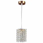 Подвесной светильник Lightstar Cristallo 795412 Цвет арматуры золото Цвет плафонов прозрачный от ImperiumLoft