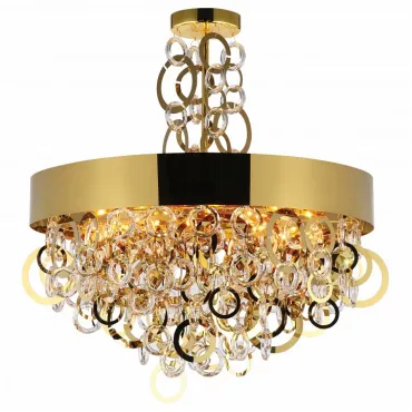 Подвесной светильник Favourite Leporem 2207-6P Цвет арматуры золото Цвет плафонов золото от ImperiumLoft