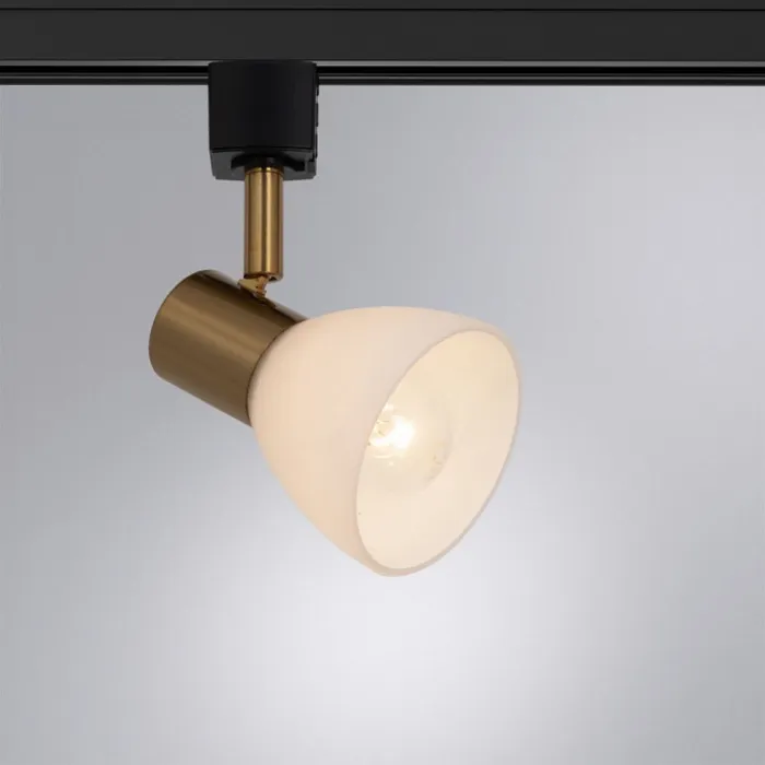 Светильник на штанге Arte Lamp Falena A3117PL-1BK Цвет арматуры Черный Цвет плафонов Белый от ImperiumLoft