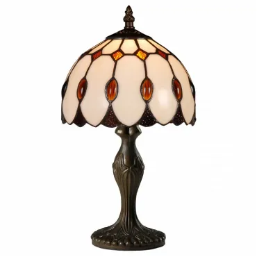Настольная лампа декоративная Arte Lamp Perla A3163LT-1BG Цвет арматуры медь Цвет плафонов янтарный