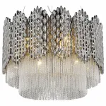 Подвесной светильник DeLight Collection 68067 P68067-8 clear Цвет арматуры серебро Цвет плафонов серебро от ImperiumLoft