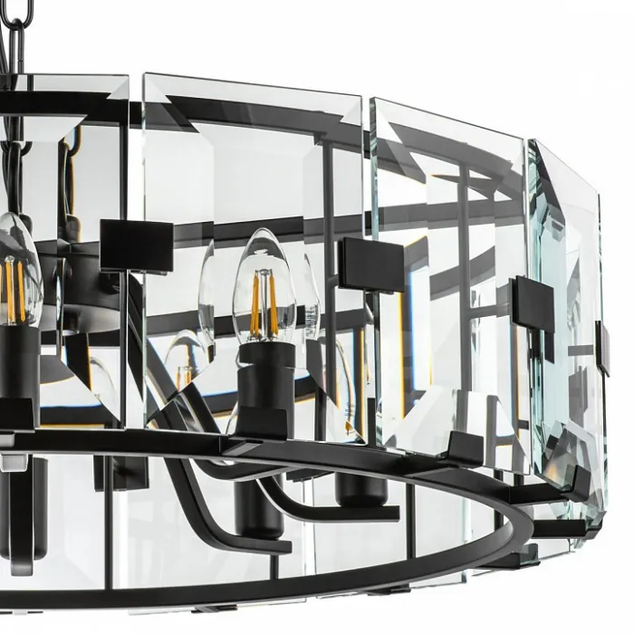 Подвесной светильник Lightstar Novara 713287 Цвет плафонов прозрачный от ImperiumLoft