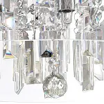 Подвесной светильник Lightstar Acquario 753084 Цвет арматуры хром Цвет плафонов прозрачный от ImperiumLoft