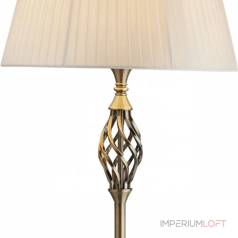 Торшер Arte Lamp Zanzibar A8390PN-1AB Цвет арматуры бронза Цвет плафонов кремовый
