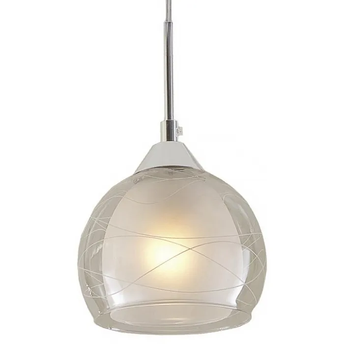 Подвесной светильник Citilux Буги CL157111 Цвет плафонов белый Цвет арматуры хром от ImperiumLoft